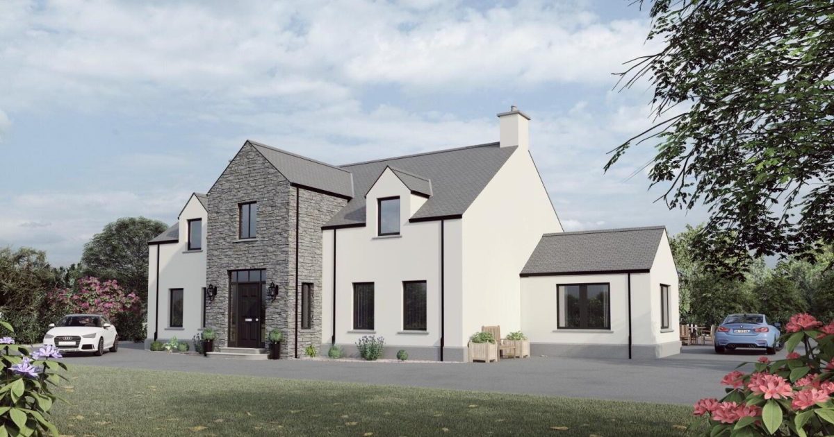 Turnkey New Build & Double Garage, 71C Roguery… McAteer Solutions